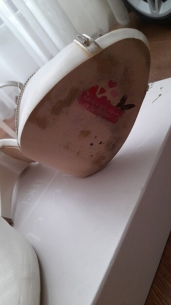 Düğün nikah ayakkabısı inci love serisi - Görsel 5