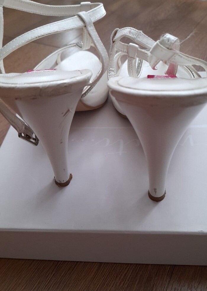 Düğün nikah ayakkabısı inci love serisi - Görsel 4