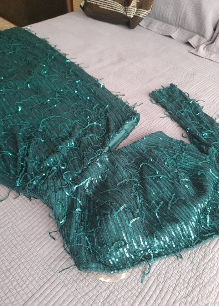 Güzel mi güzel yeşil elbisemm. - Görsel 2