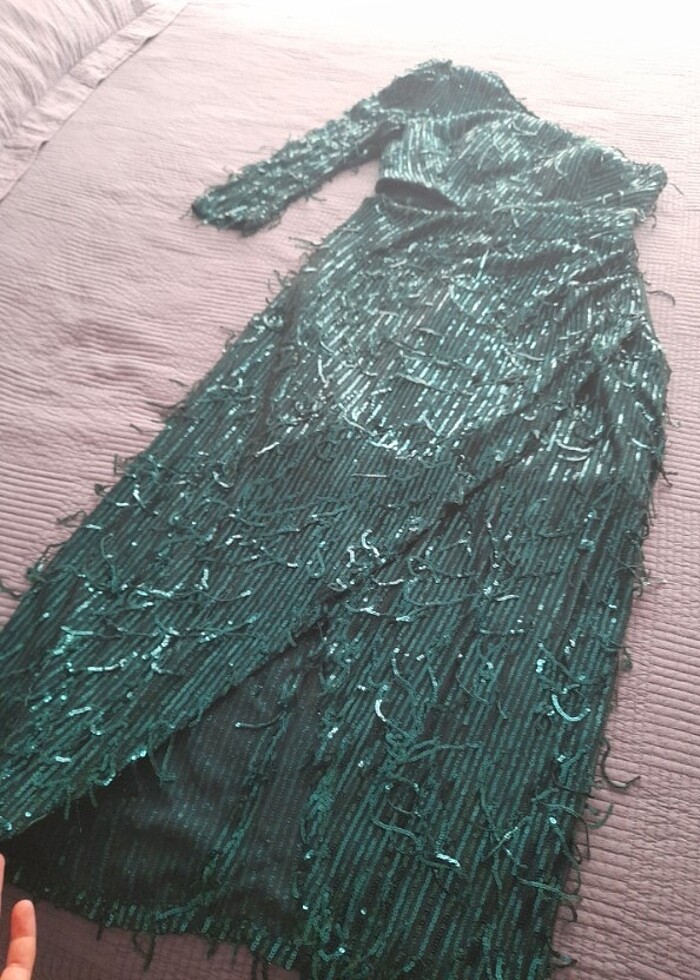 Güzel mi güzel yeşil elbisemm. - Görsel 3