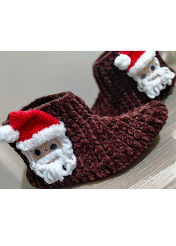 noel baba temalı ev panduf u - Görsel 2