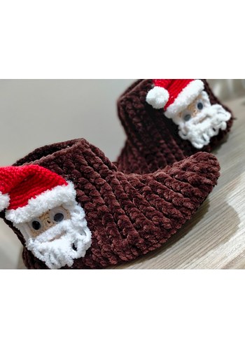 noel baba temalı ev panduf u - Görsel 3