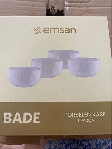 Emsan porselen kase