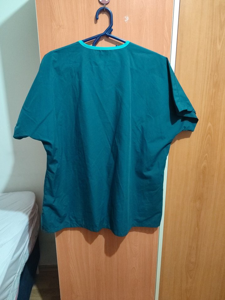 çizgi medikal scrubs terikoton xl - Görsel 2