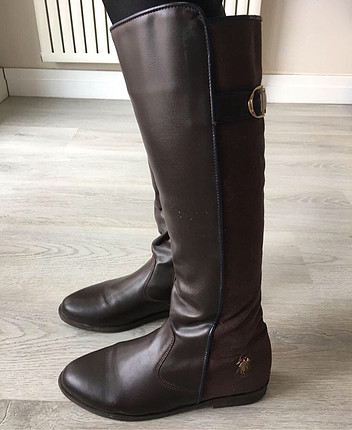 U.S Polo Assn. Deri&süet çizme