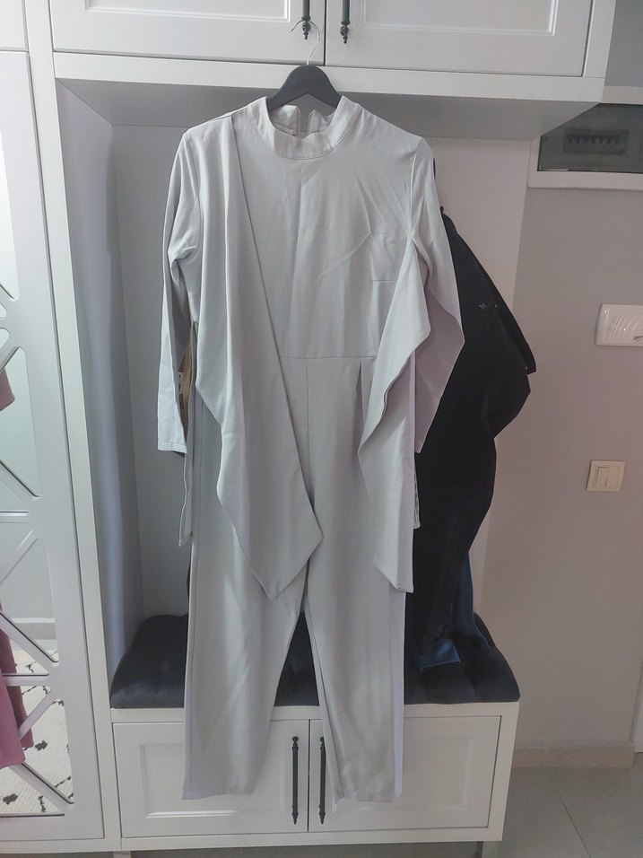 Kadın gri Uzun Tulum - Görsel 2