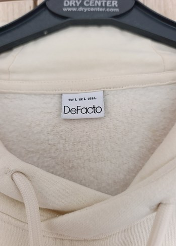 Bej Kapüşonlu Uzun Kollu Erkek Sweatshirt - Görsel 5