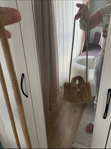Beden camel Renk Zara kız çocuk çanta