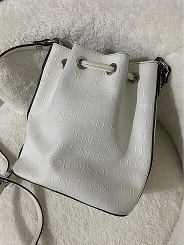  Beden beyaz Renk Benetton beyaz torba çanta