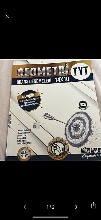 Bilgi sarmal tyt ayt çift taraflı geometri denemesi