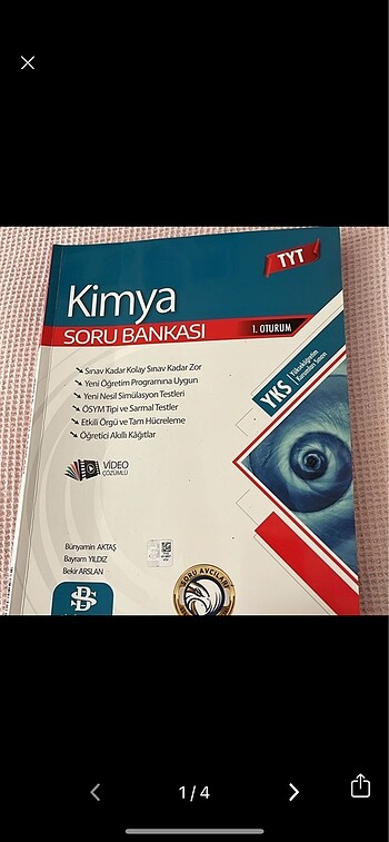 Bilgi sarmal tyt kimya kitabı