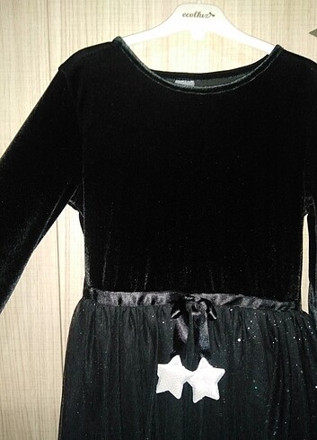 9 Yaş Beden siyah Renk Tütü elbise 
