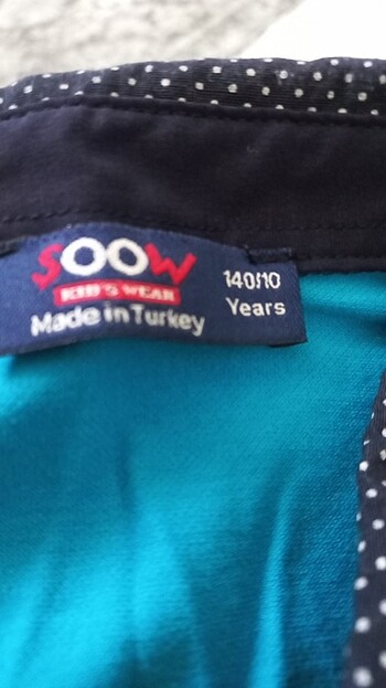 10 Yaş Beden mavi Renk Penye tişort