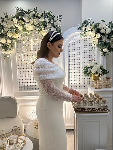 Tasarımcı Nişan söz elbisesi