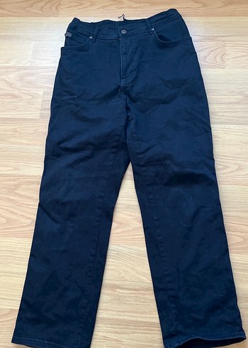 Erkek Lacivert Rahat Kesim Denim Pantolon