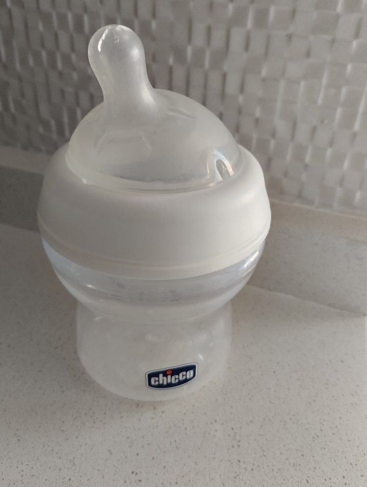 Chicco Beyaz Bebek Biberonu - Görsel 2