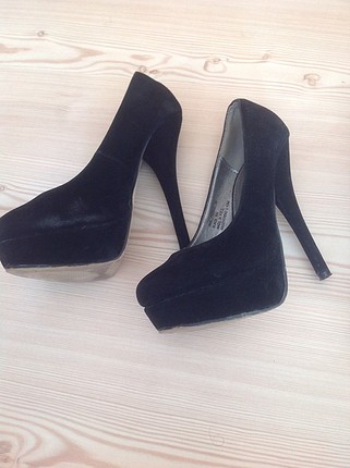 36 Beden siyah Renk Siyah klasik topuklu ayakkabı