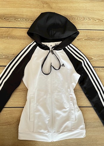 Adidas siyah beyaz hırka