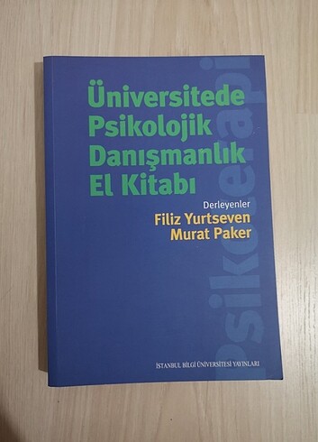 Üniversitede psikolojik danışmanlık el kitabı