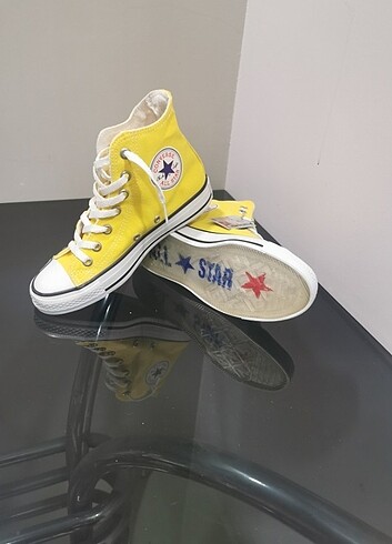 Converse spor ayakabı sarı