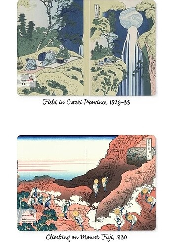 Beden HOKUSAI Defter Seti STOK YOK