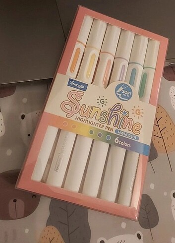 Sunshine Highligter Soft Pen Tip STOK YOK