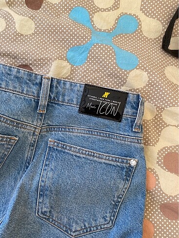 xs Beden MAVİ BARCELONA PUSLU STREET JEAN PANTOLON