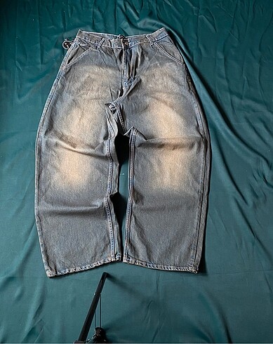 Washed Baggy Pants