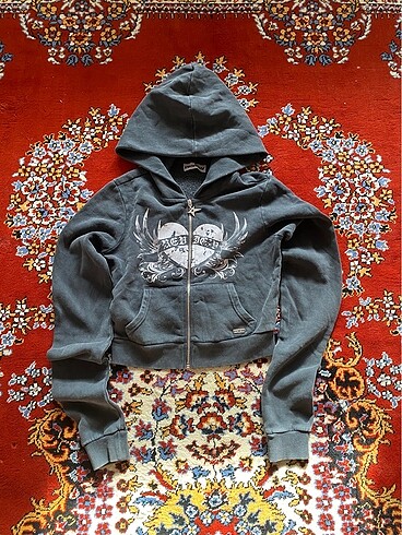 Review Crop Zip Hoodie