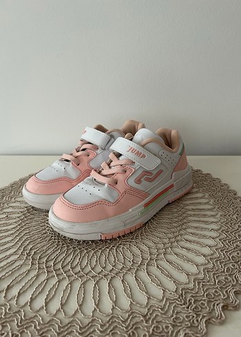 Kız Çocuk Pembe Cırt Cırtlı Spor Ayakkabı - Görsel 3