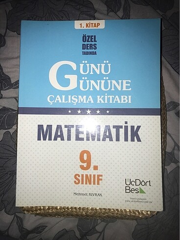 9.sınıf üçdörtbeş matematik kitabı
