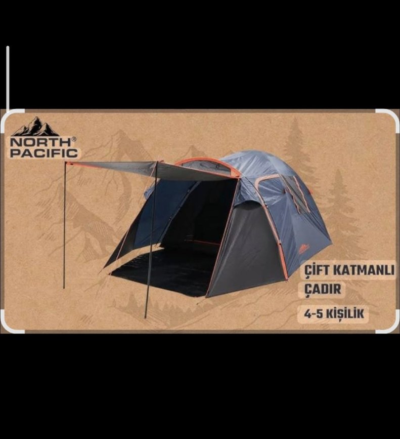 North Pasific 4-5 Kişilik Çadır - Görsel 2