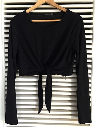 Stradivarius Croptop önden bağlamalı