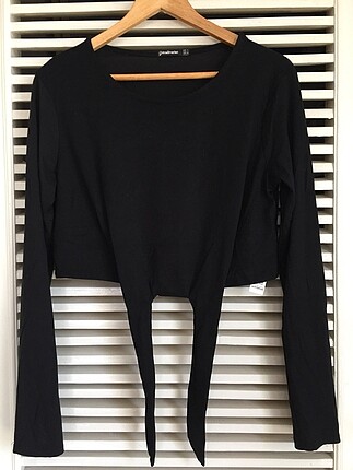 Stradivarius Stradivarius Croptop önden bağlamalı