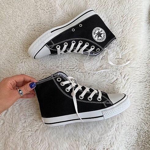 All Star Siyah Uzun