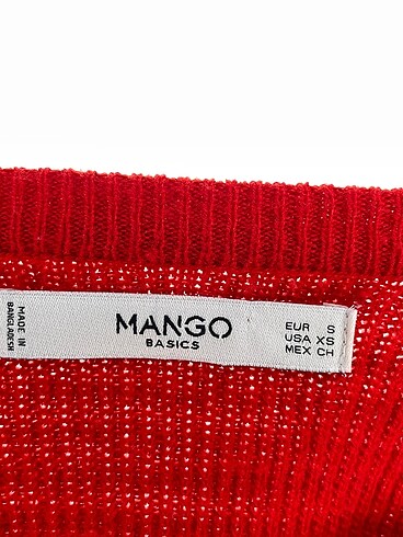 s Beden kırmızı Renk Mango Kazak / Triko %70 İndirimli.