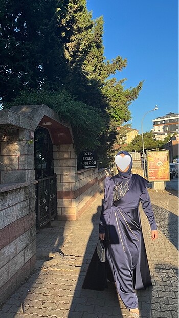l Beden lacivert Renk Lacivert Abiye Elbise