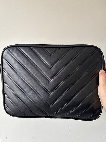 Beden siyah Renk Notebook Laptop Macbook çantası