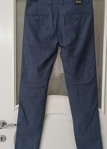 Erkek Lacivert Denim Pantolon - Görsel 3