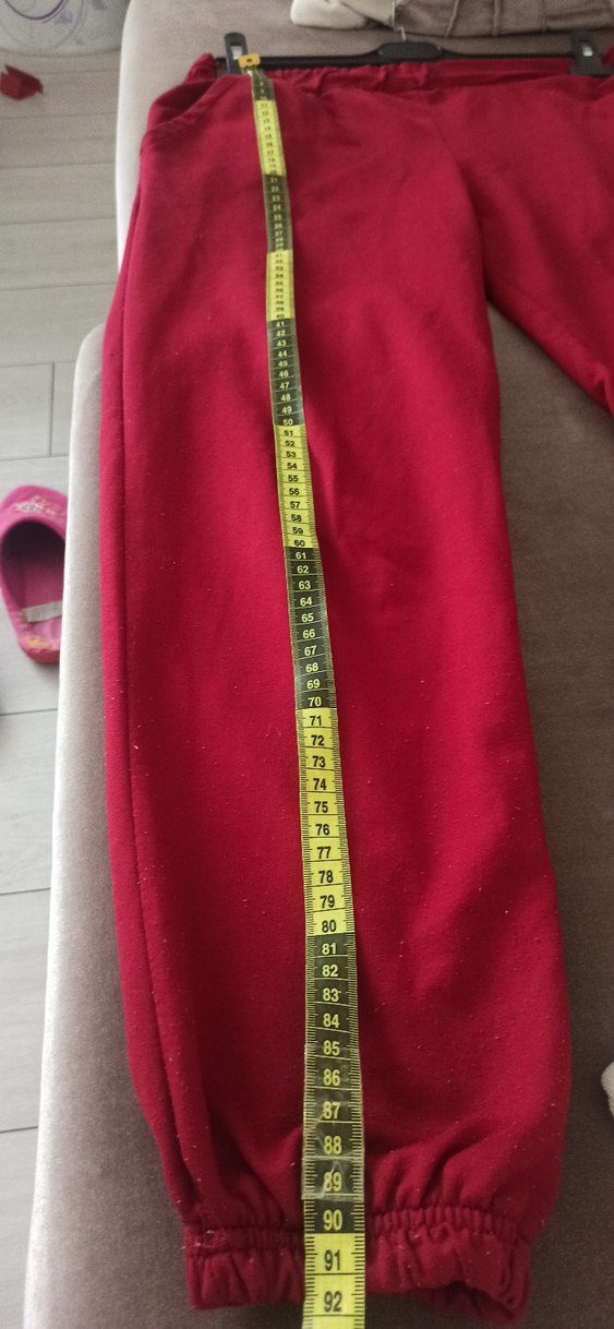 Bordo Kadın Rahat Kesim Eşofman Altı - Görsel 4