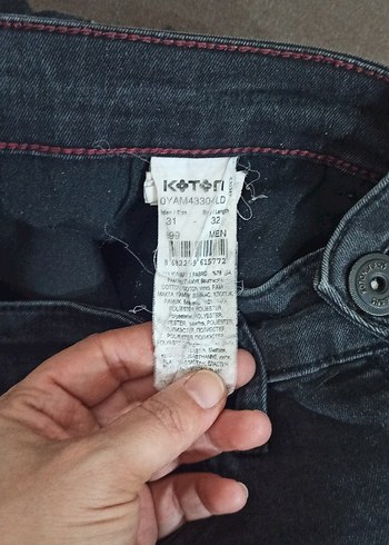 erkek kot pantolon jean - Görsel 3