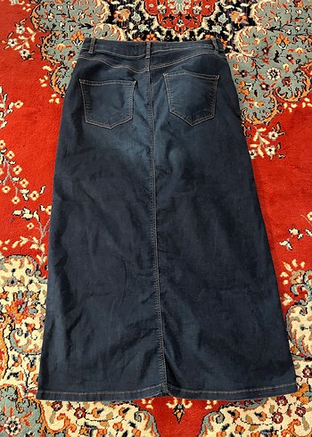 Lc waikiki düğmeli kot etek - Görsel 2