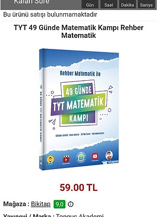 Rehber matematik tyt matematik kampı