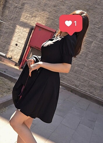 Trendyol & Milla Siyah Elbise