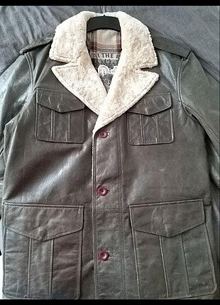 52 Beden Pierre Cardin Erkek Deri Mont Kaban