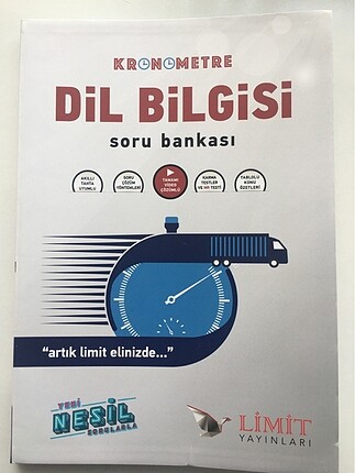 Dil bilgisi kronometre LİMİT YAYINLARI