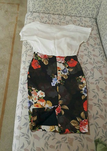 Random marka içi astarli elbise - Görsel 8