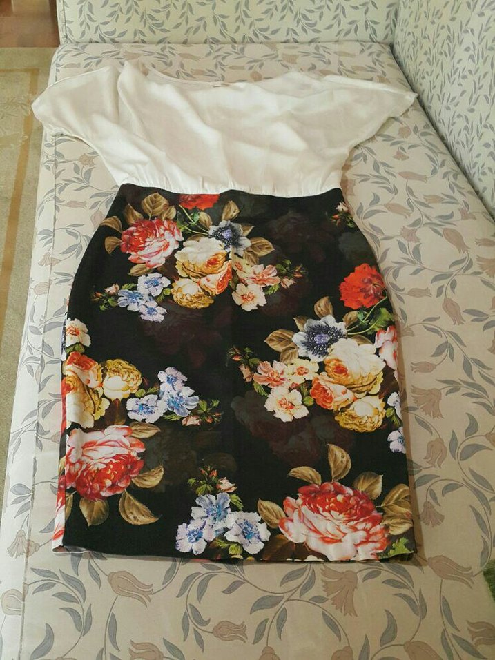 Random marka içi astarli elbise - Görsel 3