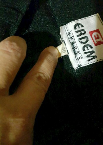 s Beden siyah Renk Kemer Detaylı Kadın Kumaş Pantolon