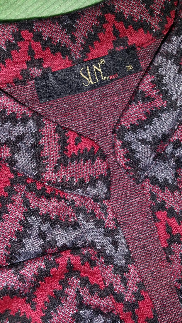 Bordo Kemerli  şahane elbise - Görsel 5